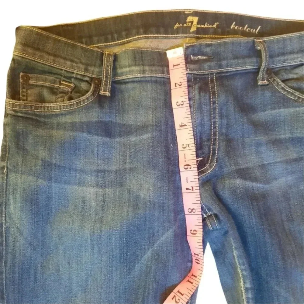 7 For All Mankind Bootcut Women Jeans RN 115561 CA56266 Size32 - Picture 4 of 10